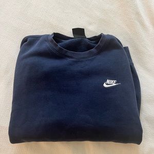 Navy Nike crewneck